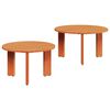 vidaXL Konferenčn&yacute; stol&iacute;k 2 ks Včel&iacute; hned&yacute; 47,5 x 47,5 x 27 cm