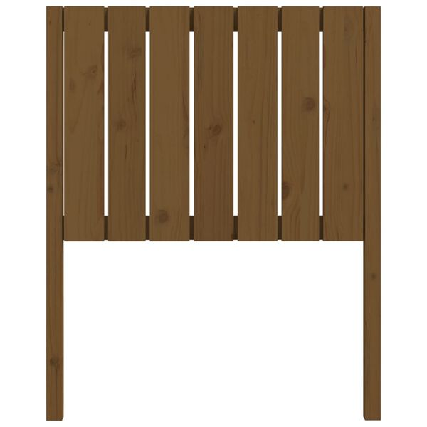 vidaXL Čelo postele medovo-hned&eacute; 80,5x4x100 cm mas&iacute;vna borovica