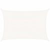 vidaXL Tieniaca plachta 160 g/m&sup2;, biela 5x7 m, HDPE