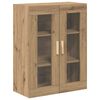 vidaXL Highboard Remeseln&yacute; dub 69,5 x 34 x 180 cm Kompozitn&eacute; drevo