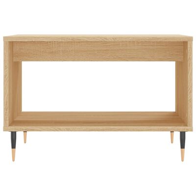 vidaXL Konferenčný stolík dub sonoma 60x50x40 cm kompozitné drevo