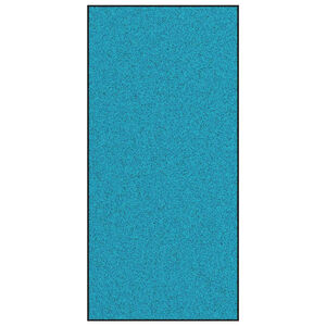 vidaXL Rohož Cyan a Čierna 120 x 250 cm 100% polyamid