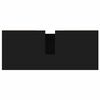 vidaXL K&uacute;peľňov&aacute; skrinka čierna 80x33x60 cm kompozitn&eacute; drevo