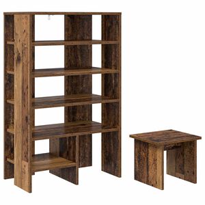 vidaXL Skriňa na top&aacute;nky 2 ks 62 x 35 x 100 cm Kompozitn&eacute; drevo