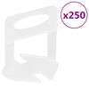 vidaXL Podložky na vyrovn&aacute;vanie dlažd&iacute;c 250 ks 2 mm