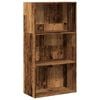 vidaXL Knižnica star&eacute; drevo 60x30x114 cm kompozitn&eacute; drevo