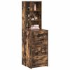 vidaXL Highboard Tmavý dub 40 x 41 x 135 cm Kompozitné drevo