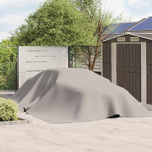 vidaXL Celta sivá 5x7 m 650 g/m²