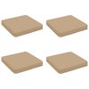 vidaXL 4-dielne sedacie vank&uacute;&scaron;e VUGHT 4 pcs 100% polyester Pieskov&aacute;