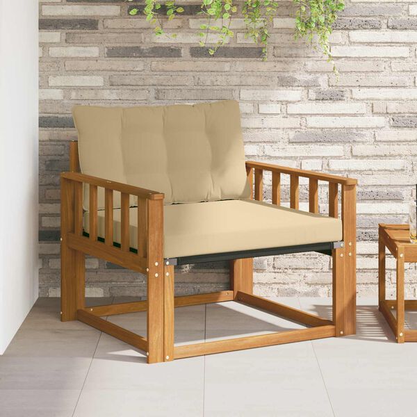 vidaXL Z&aacute;hradn&aacute; s&uacute;prava gaučov Mas&iacute;vne ak&aacute;ciov&eacute; drevo a textil&eacute;n