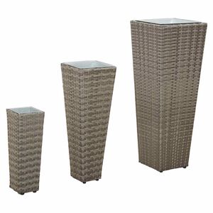 vidaXL Vonkaj&scaron;ia s&uacute;prava 3 pcs Kov