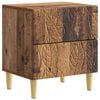 vidaXL Nočn&yacute; stol&iacute;k Star&eacute; drevo 43 x 34,5 x 48 cm Kompozitn&eacute; drevo