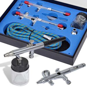 Airbrush sada s 2 striekac&iacute;mi pi&scaron;toľami