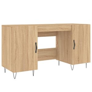 vidaXL St&ocirc;l dub somoma 140x50x75 cm kompozitn&eacute; drevo