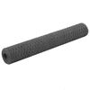 vidaXL Dr&ocirc;ten&eacute; pletivo, oceľ potiahnut&aacute; PVC 25x1 m, siv&eacute;