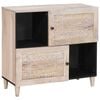 vidaXL Serv&iacute;rovacia skriňa Bielen&aacute; biela 80 x 33 x 75 cm