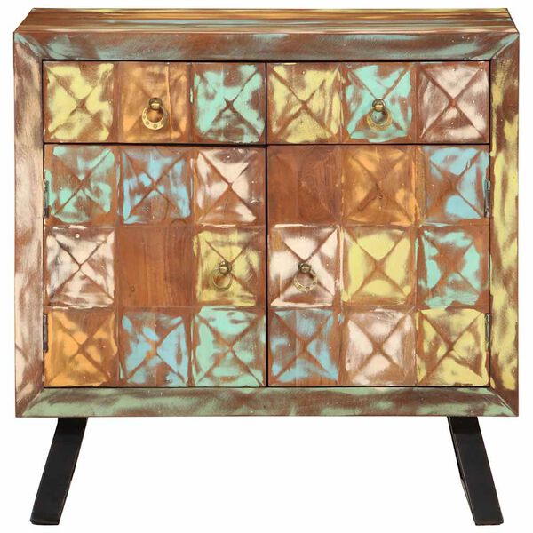 vidaXL Z&aacute;suvkov&aacute; skrinka Viacfarebn&aacute; 70x35x70 cm