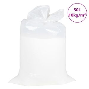 vidaXL V&yacute;plň do sedac&iacute;ch vakov EPS 50 L Biela 10 kg/m&sup3;