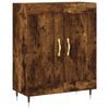 vidaXL Komoda dymov&yacute; dub 69,5x34x90 cm kompozitn&eacute; drevo