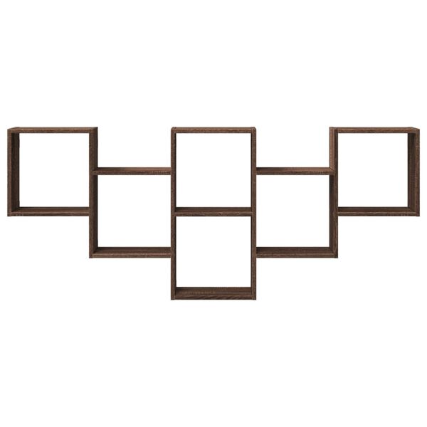 vidaXL N&aacute;stenn&aacute; polica hned&yacute; dub 159x18x66 cm kompozitn&eacute; drevo