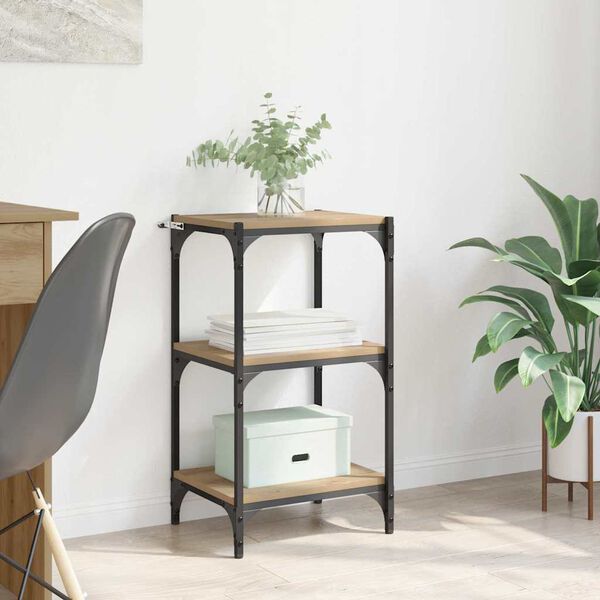 vidaXL Knižnica dub artisan 40 x 33 x 70,5 cm