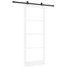 vidaXL Posuvn&eacute; dvere ORKDAL 93 x 232 cm Biela a čierna