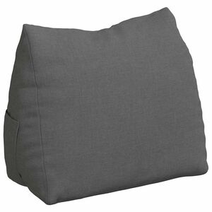 vidaXL Podu&scaron;ka na chrb&aacute;t Tmavo &scaron;ed&aacute; 45 x 20 x 35 cm l&aacute;tka