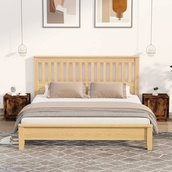 vidaXL Nočn&eacute; stol&iacute;ky 2 ks dymov&yacute; dub 44x35x45 cm spracovan&eacute; drevo