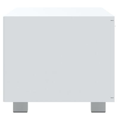 vidaXL TV skrinka biela 120x40,5x35 cm spracované drevo