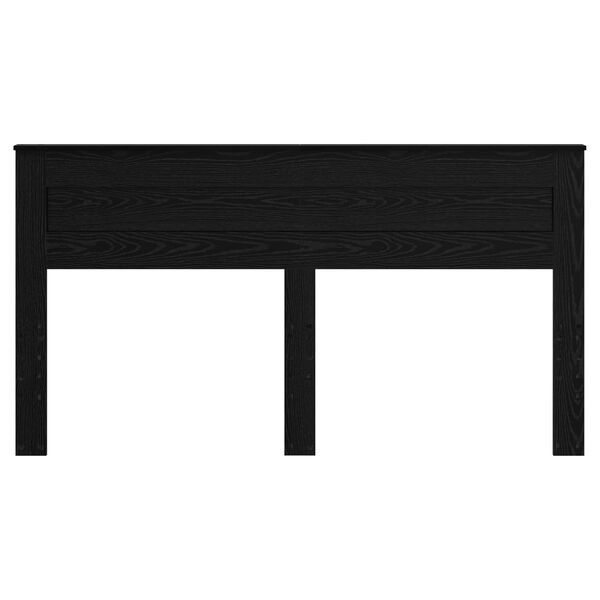 vidaXL Zadn&eacute; čelo Čierny dub 200 cm Kompozitn&eacute; drevo