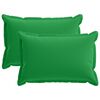 vidaXL Poťah na podložku 2 ks HOUTEN Zelen&aacute; 50 x 75 cm Polyester