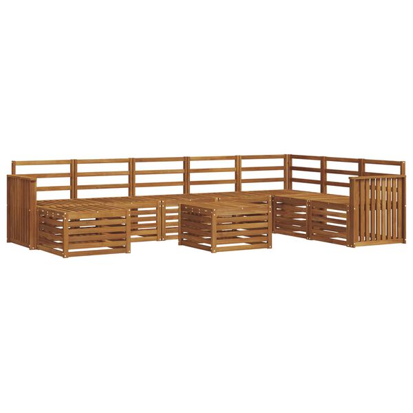 vidaXL S&uacute;pravy pohoviek Pr&iacute;rodn&aacute; Pevn&eacute; ak&aacute;ciov&eacute; drevo