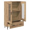 vidaXL Highboard Remeseln&yacute; dub 69,5 x 31 x 115 cm Kompozitn&eacute; drevo