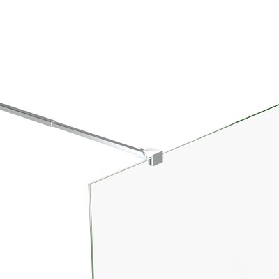 vidaXL Podporné rameno pre sprchový kút 70-120 cm nehrdzavejúca oceľ