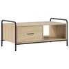 vidaXL Konferenčn&yacute; stol&iacute;k Dub sonoma 90 x 49 x 41 cm Kompozitn&eacute; drevo