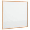vidaXL Magnetick&aacute; biela tabuľa s r&aacute;mom z mas&iacute;vneho borovicov&eacute;ho dreva 60x55 cm
