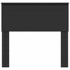 vidaXL Zadn&eacute; čelo Čierny dub 90 cm Kompozitn&eacute; drevo