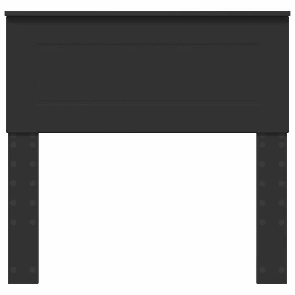 vidaXL Zadn&eacute; čelo Čierny dub 90 cm Kompozitn&eacute; drevo