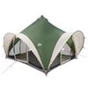 vidaXL Tipi stan so strechou Zelen&aacute; Pre 6 os&ocirc;b Polyester a oceľ