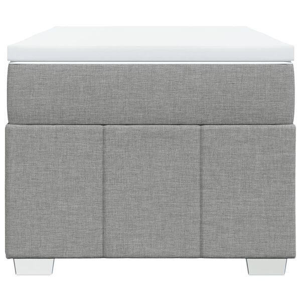 vidaXL Posteľn&yacute; r&aacute;m boxsping s matracom bledosiv&yacute; 80x200 cm l&aacute;tka