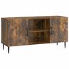 vidaXL TV skrinka Dymov&yacute; dub 102 x 34,5 x 50 cm Kompozitn&eacute; drevo