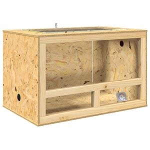 vidaXL Ter&aacute;rium Hned&aacute; 80 x 50 x 50 cm OSB