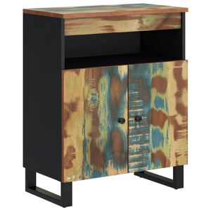 vidaXL Komoda s 2 dvierkami 60x33x75 cm mas&iacute;vne recyklovan&eacute; drevo