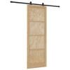 vidaXL Posuvn&eacute; dvere ORKDAL Pr&iacute;rodn&aacute; 83 x 232 cm Borovicov&yacute; mas&iacute;v