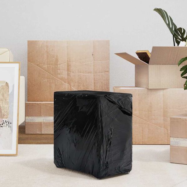 vidaXL Stretch Film 2 ks Čierna 17 μm 50 cm x 150 m