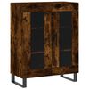 vidaXL Komoda dymov&yacute; dub 69,5x34x90 cm kompozitn&eacute; drevo