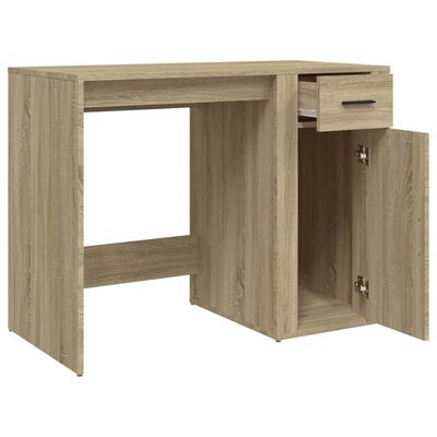 vidaXL Stôl dub sonoma 100x49x75 cm spracované drevo