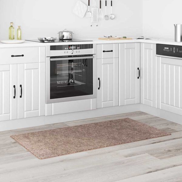 vidaXL Proti&scaron;mykov&yacute; Shaggy Koberec Hned&aacute; 80 x 150 cm PP