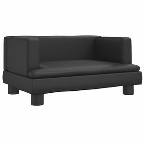 vidaXL Pelech pre psa čierny 60x40x30 cm umel&aacute; koža