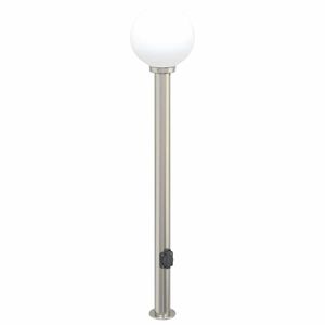 vidaXL Stĺpikov&eacute; svietidlo so z&aacute;suvkou 120 cm nehrdzavej&uacute;ca oceľ IP44